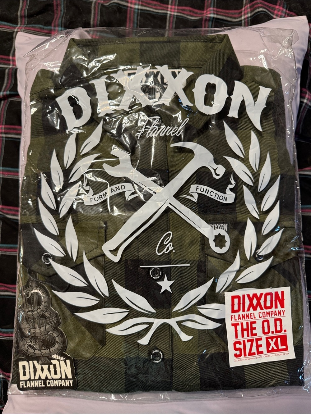 Dixxon flannel OD size XL Button-Up Shirt